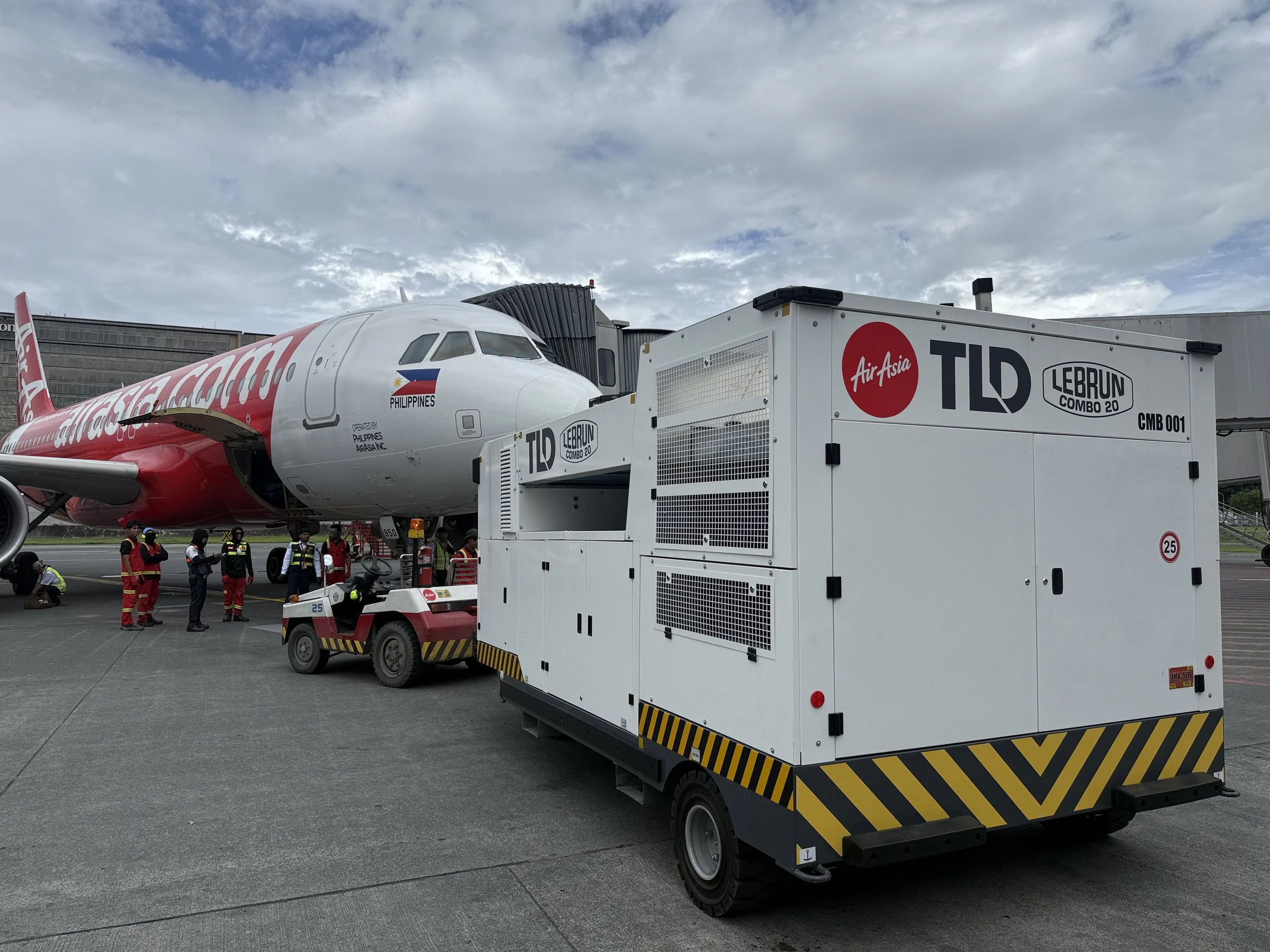AirAsia Philippines deploys New Ground Equipment to Lower Airport Emissions
