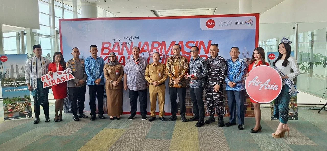 AirAsia Perkuat Konektivitas Regional Melalui Penerbangan Langsung Perdana ke Banjarmasin