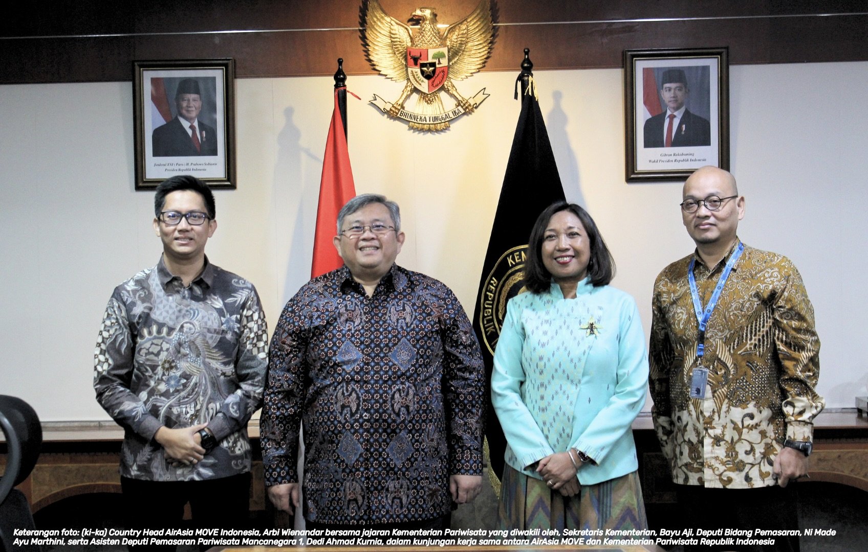 AirAsia MOVE &amp; Kemenpar RI Sukses Catat Pertumbuhan Lebih dari Dua Ribu Wisatawan Malaysia melalui Kerja Sama Terpadu