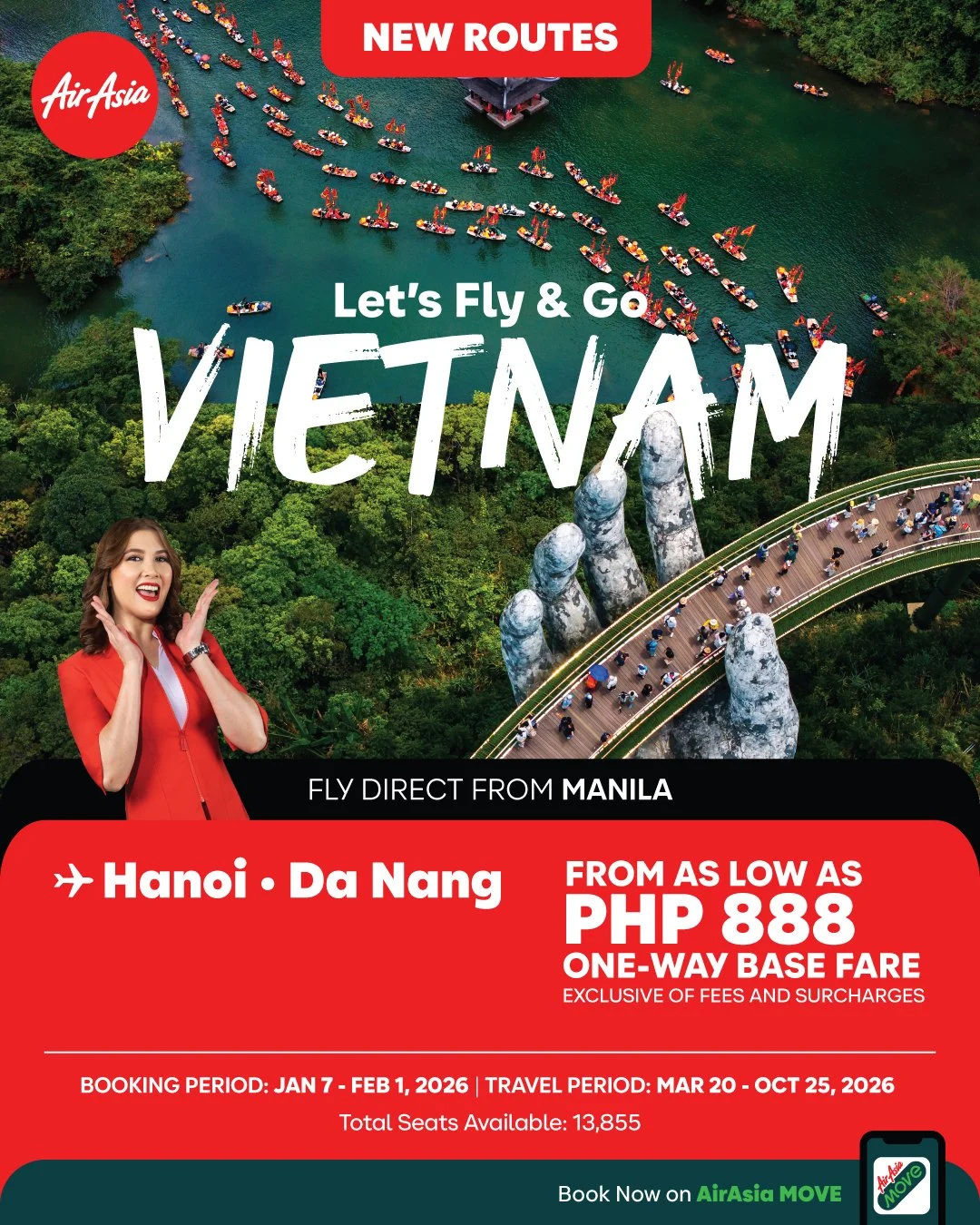 AirAsia Philippines Launches Flights to Vietnam from ₱888