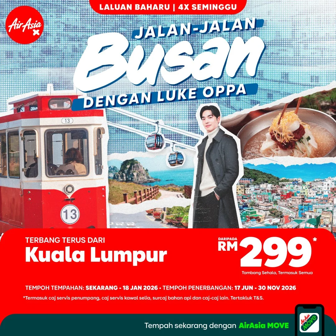 AirAsia X perkukuh pengembangan ke Korea Selatan dengan menyambung semula penerbangan ke Busan