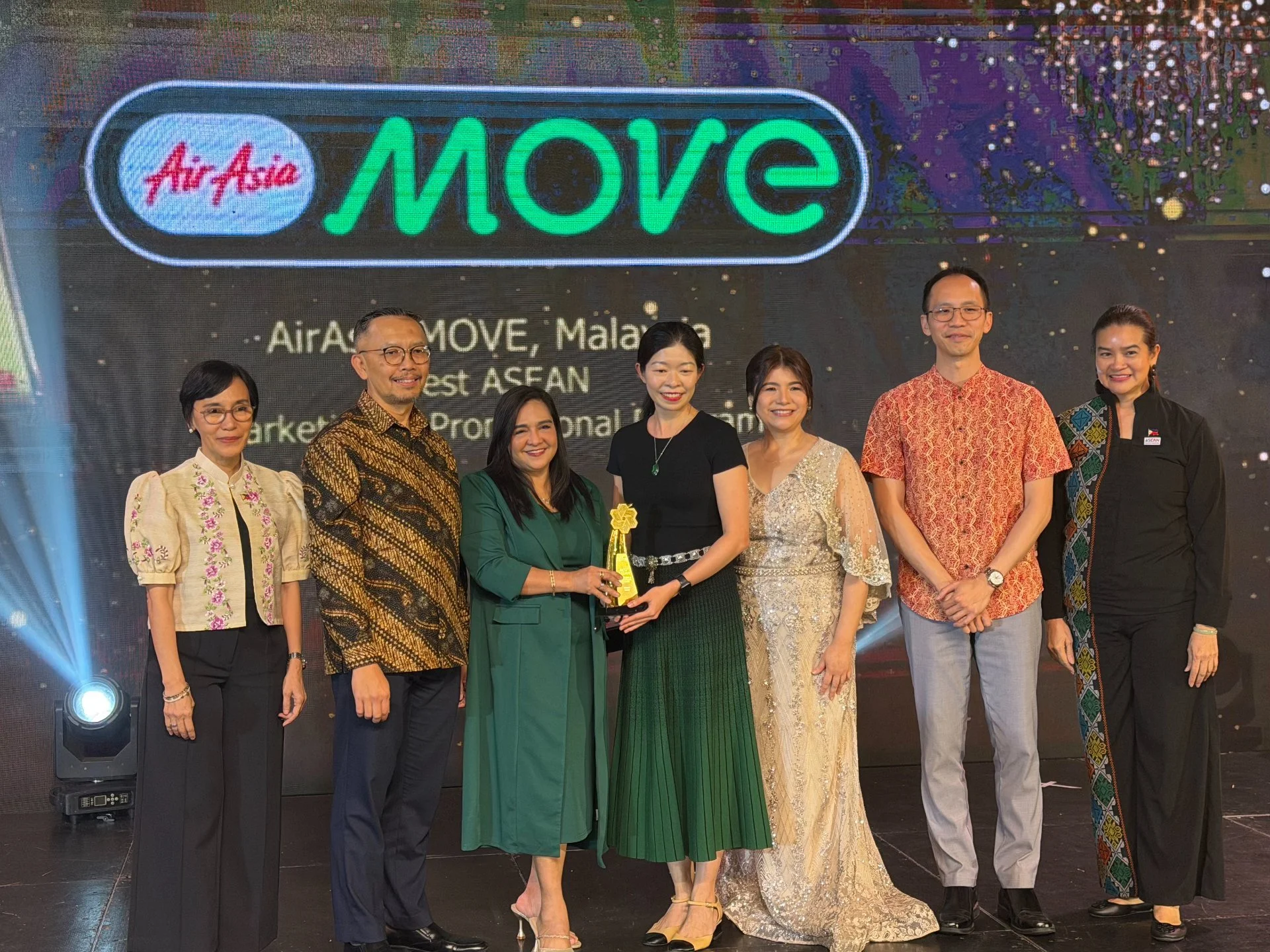 AirAsia MOVE คว้ารางวัลระดับภูมิภาคจากเวที ASEANTA Awards ครั้งที่ 35  ตอกย้ำความสำเร็จกลยุทธ์ส่งเสริมการท่องเที่ยวภายในอาเซียน