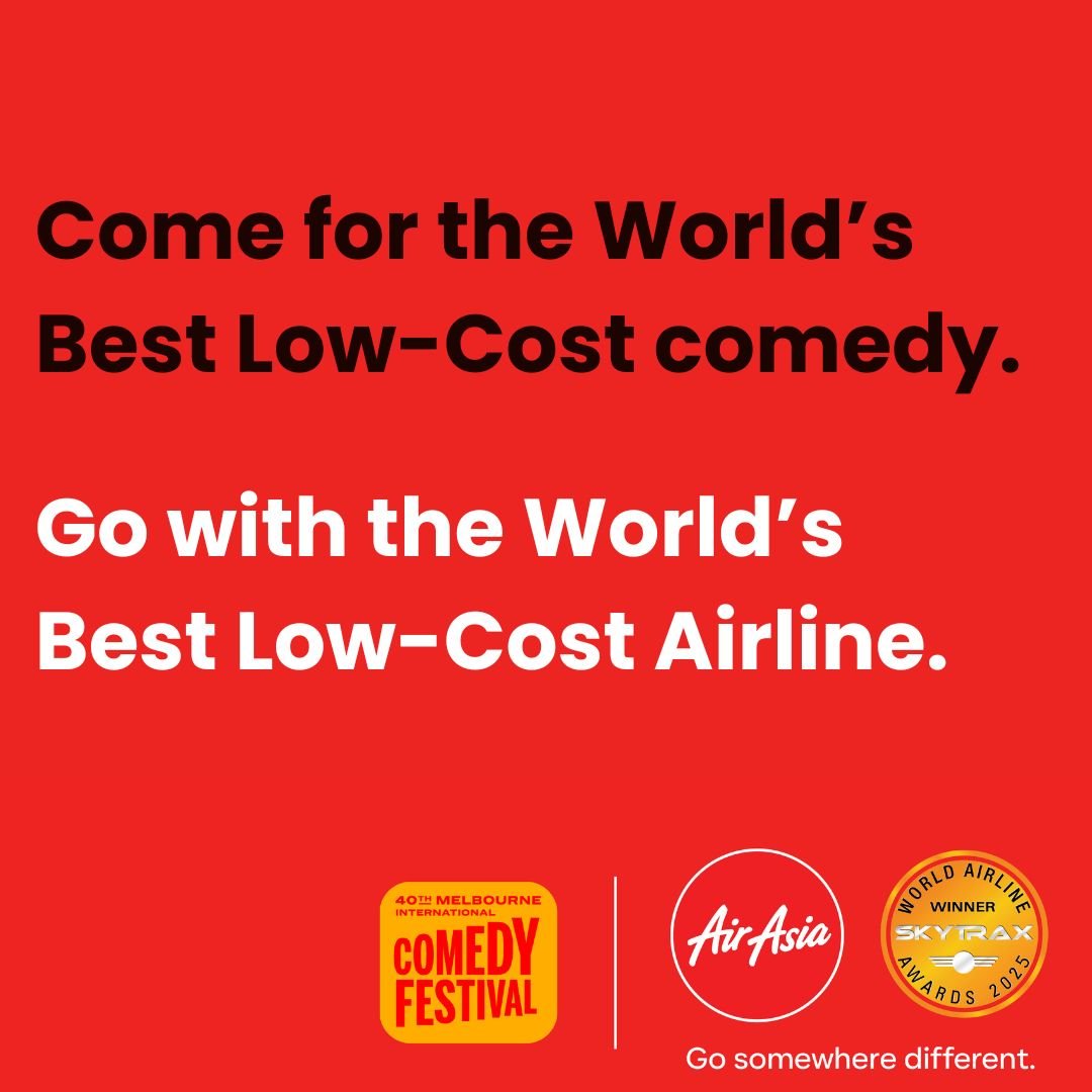 Low Fares, Big Laughs: AirAsia Partners with the Melbourne International Comedy Festival 