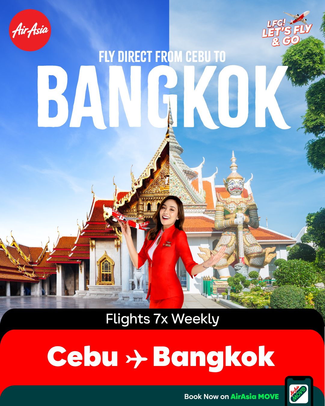 AirAsia Philippines Expands Cebu Hub with New Direct Cebu–Bangkok Flights