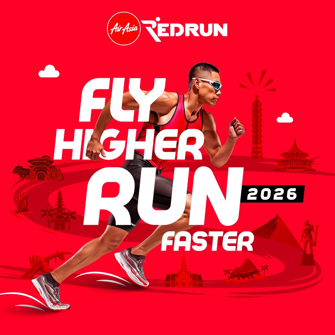 AirAsia RedRun 2026 Kembali Digelar, Tujuh Kota Asia Siap Jadi “Finish Line” Para Pelari Termasuk Bali dan Surabaya