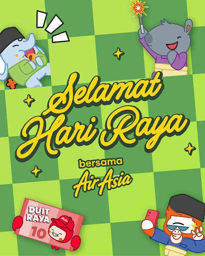 Nasihat Perjalanan: Terbang bersama AirAsia pada Hari Raya ini dan pulang ke kampung dengan mudah dan lancar