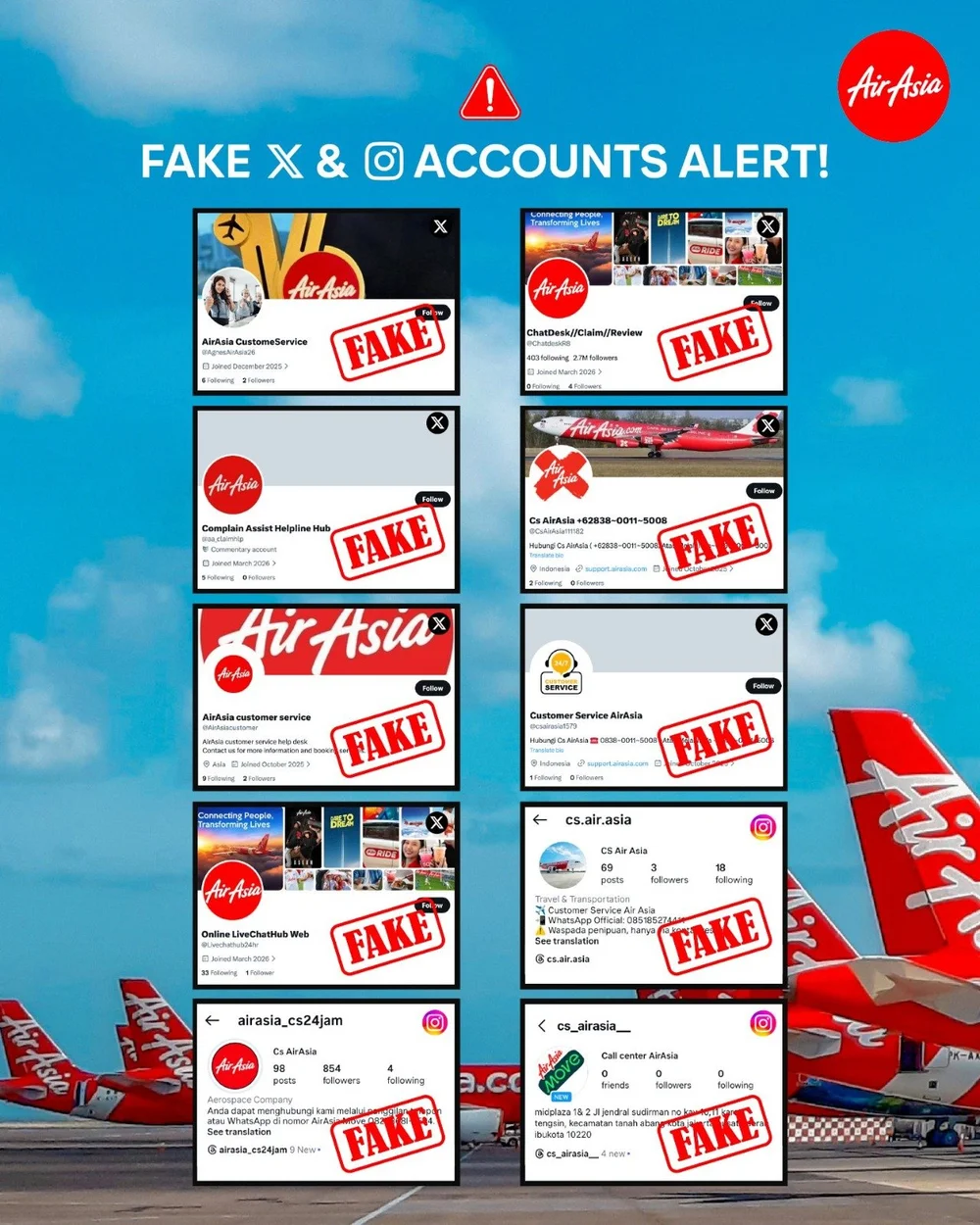 AirAsia cautions against fraudulent customer service scams — AirAsia ...