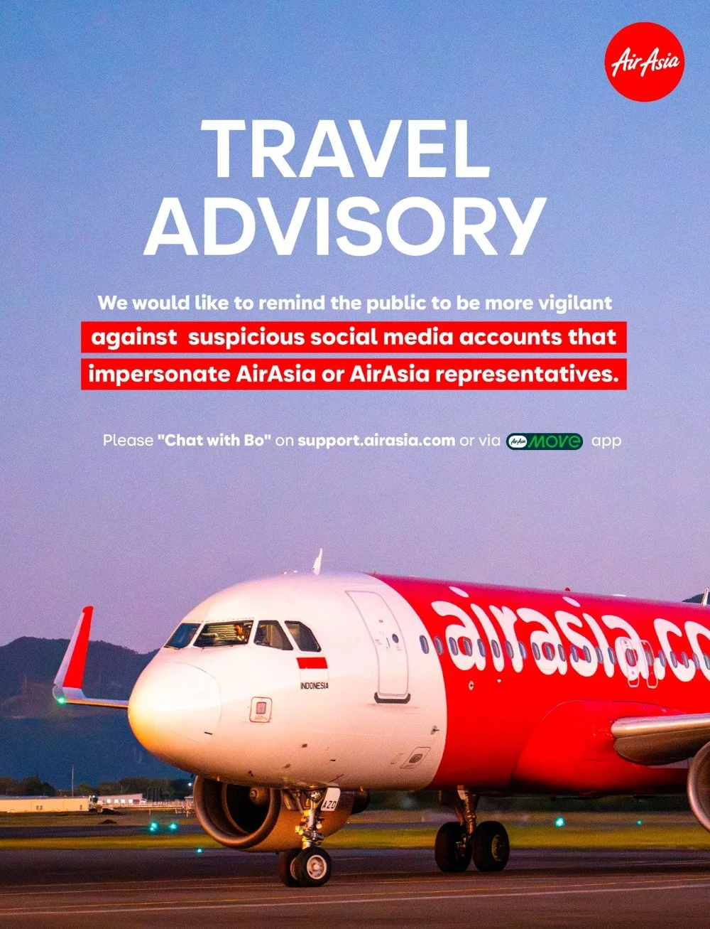 AirAsia cautions against fraudulent customer service scams — AirAsia ...