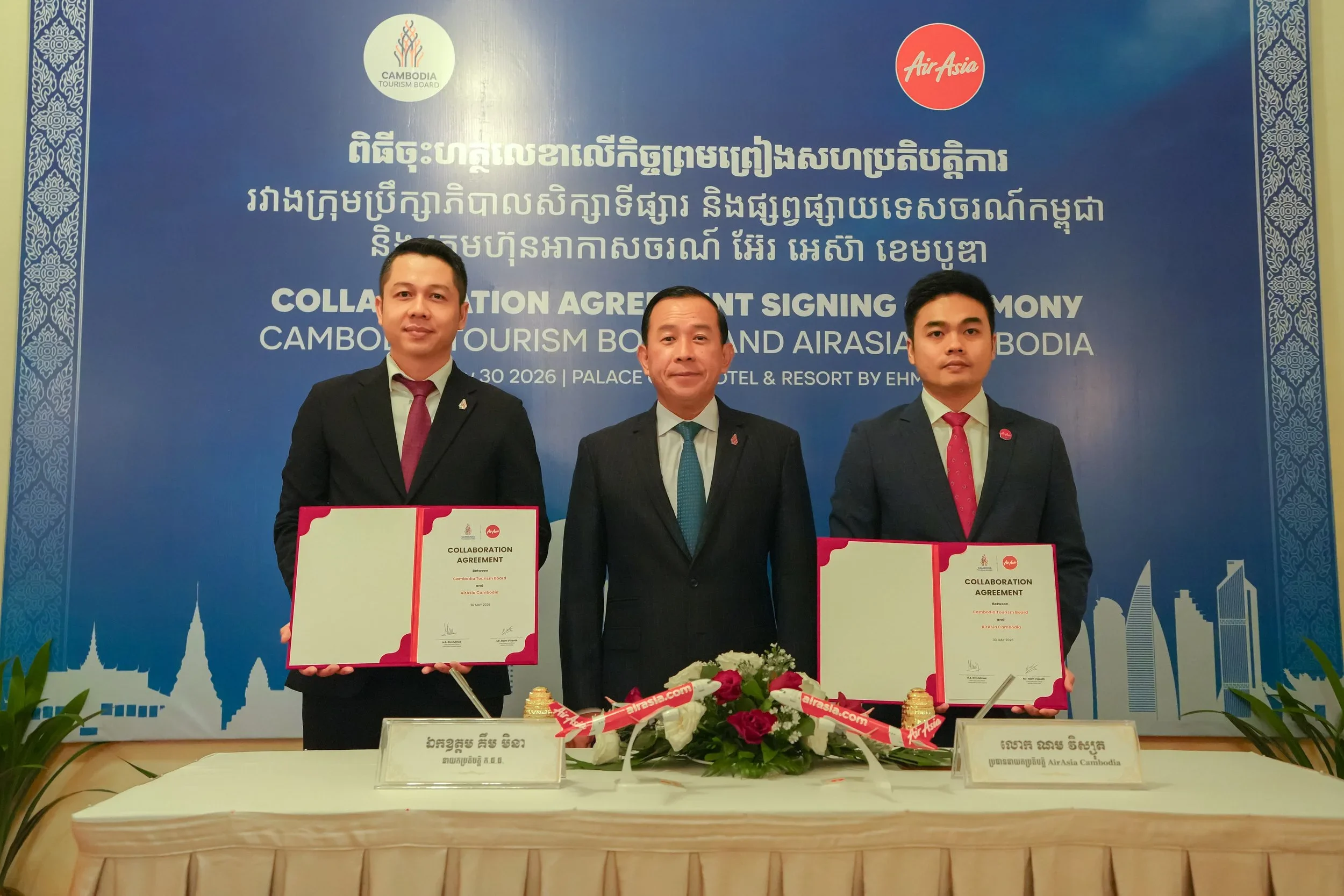 AirAsia and Cambodia Tourism Board Sign Strategic Agreement to Boost Tourism to Cambodia