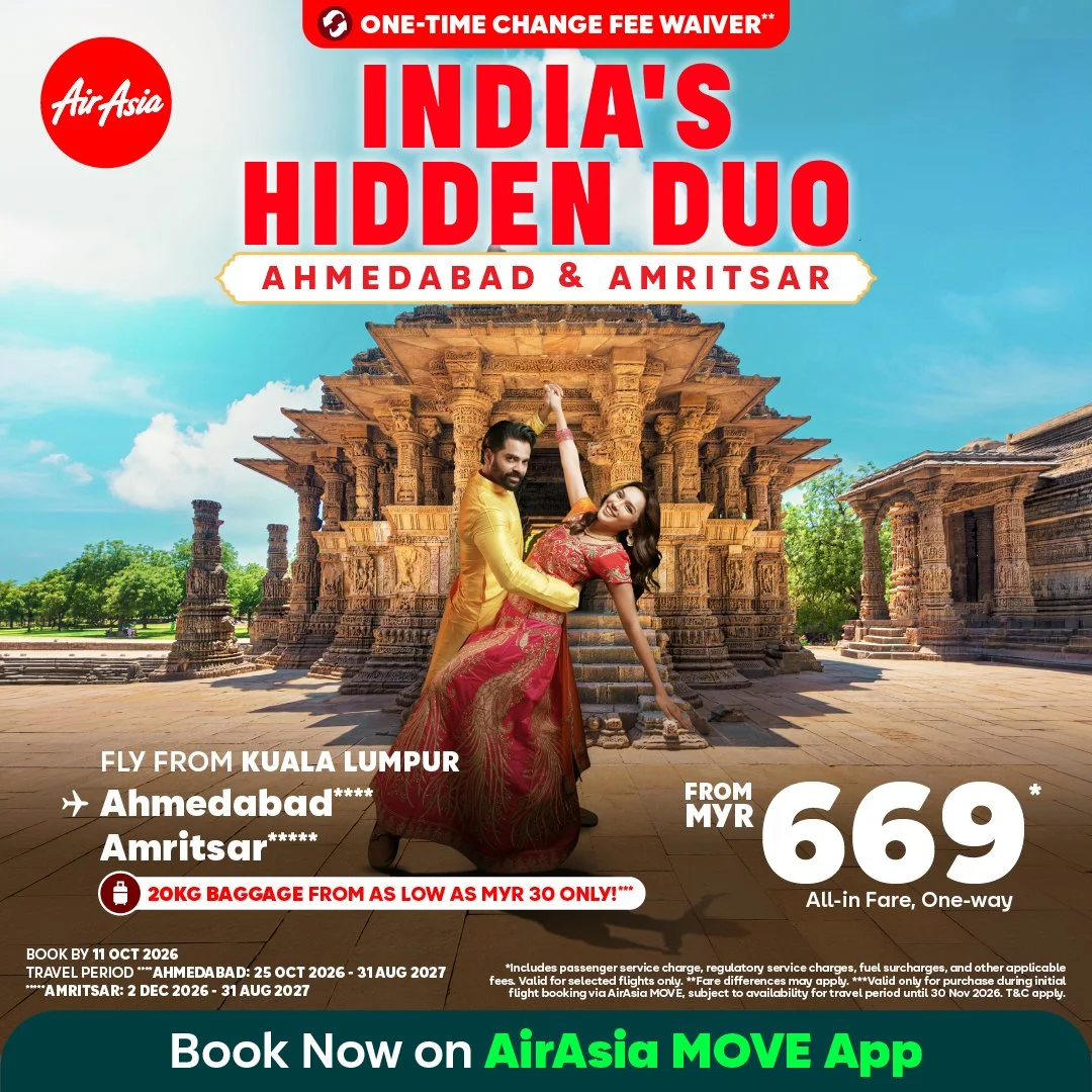 AirAsia celebrates return of Ahmedabad and Amritsar flights with a special sale