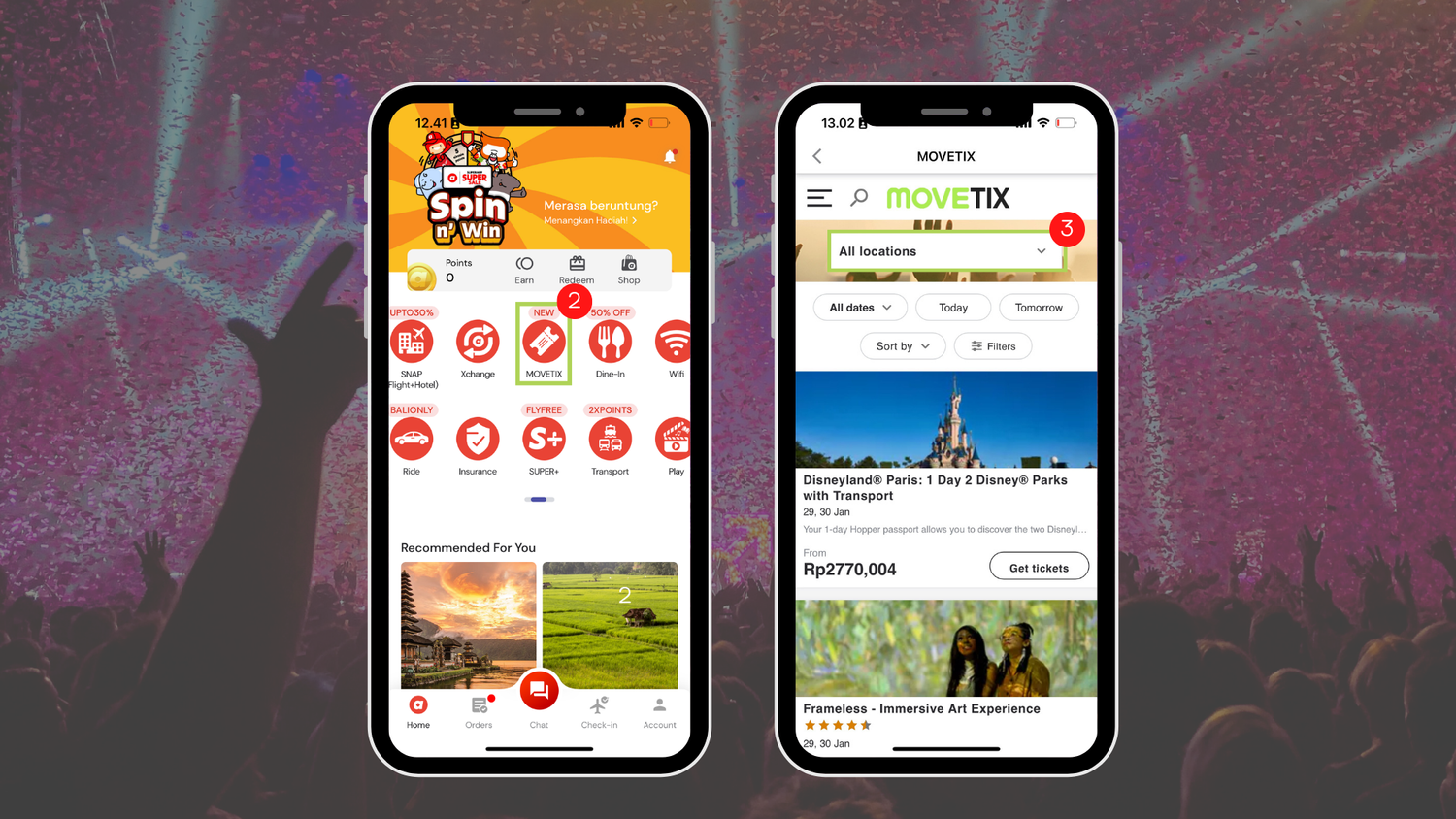AirAsia MOVE Luncurkan MOVETIX, Platform Pemesanan Tiket Aktivitas ...