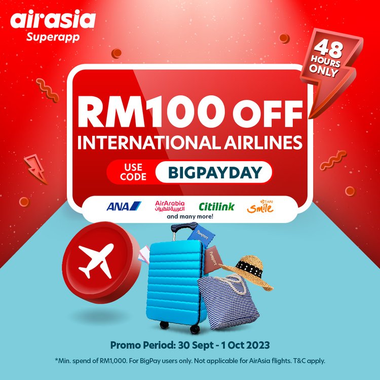 Hurry up! The airasia Superapp’s BigPay PayDay Sale is back! — airasia ...
