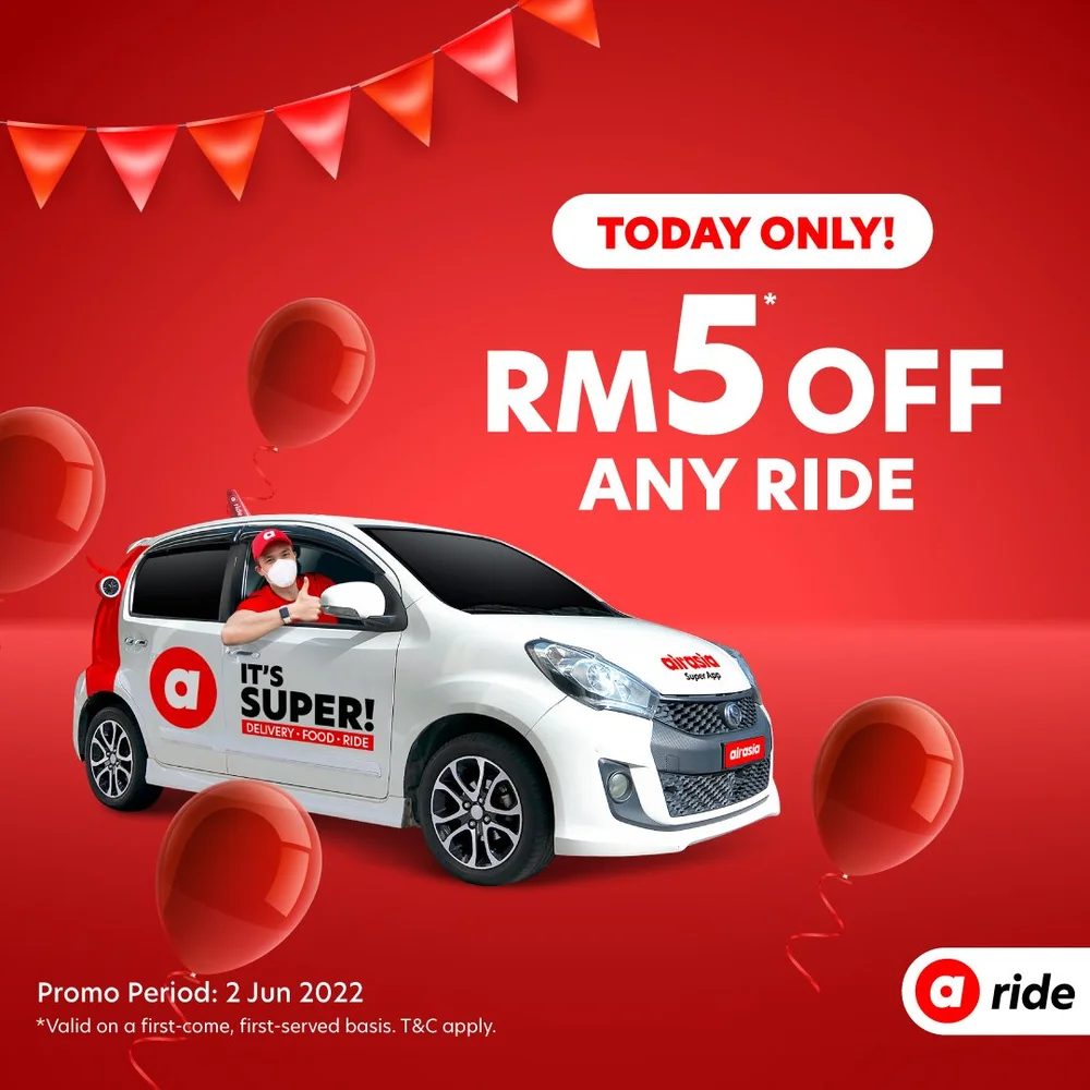 airasia ride komited dalam memastikan tambang berpatutan untuk pemandu ...