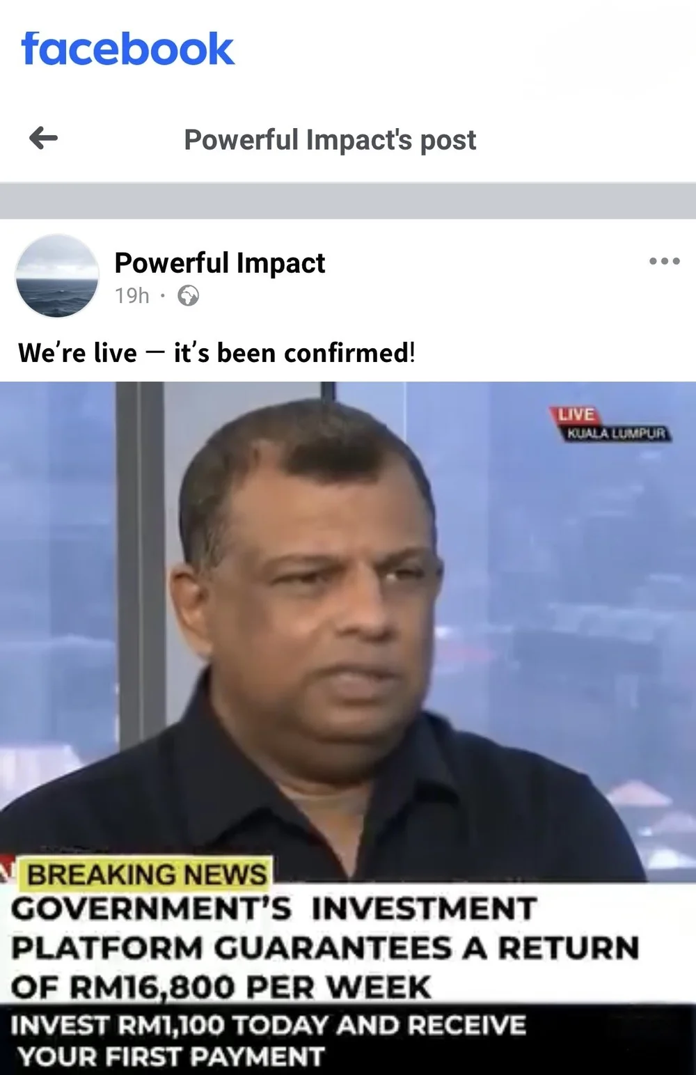 Beware of scams using fake AI-generated videos featuring Capital A ...