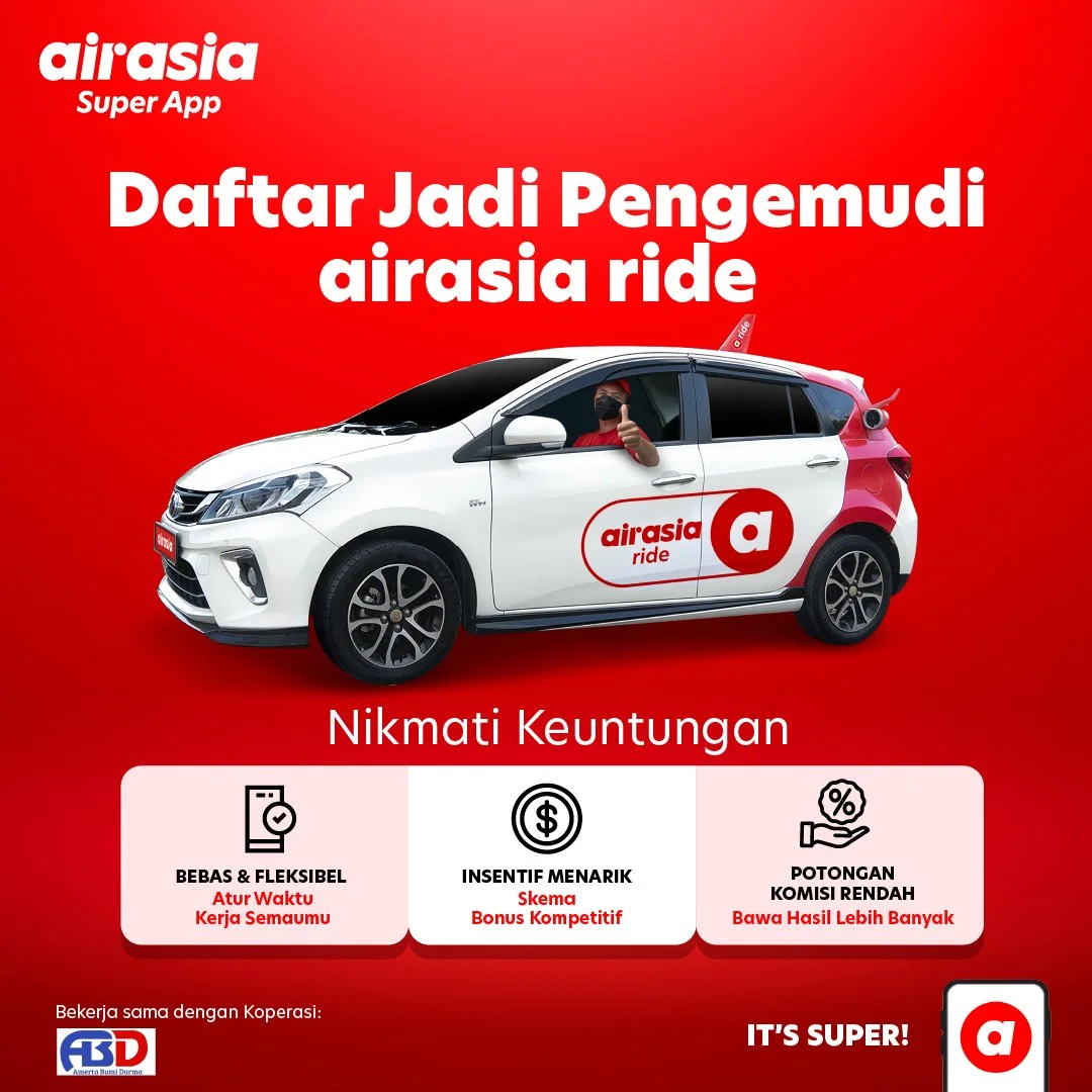 Panduan Registrasi Online Pengemudi airasia ride di Provinsi Bali ...