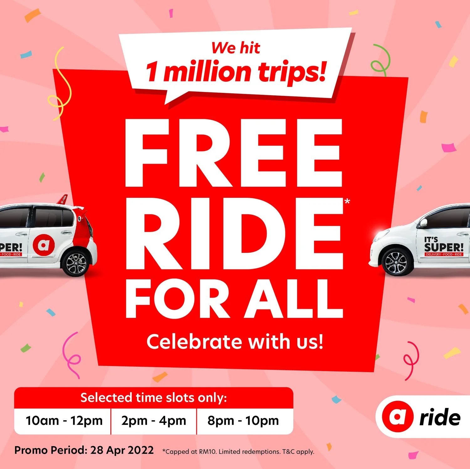 airasia ride hits one million completed rides, announces brand new perk ...
