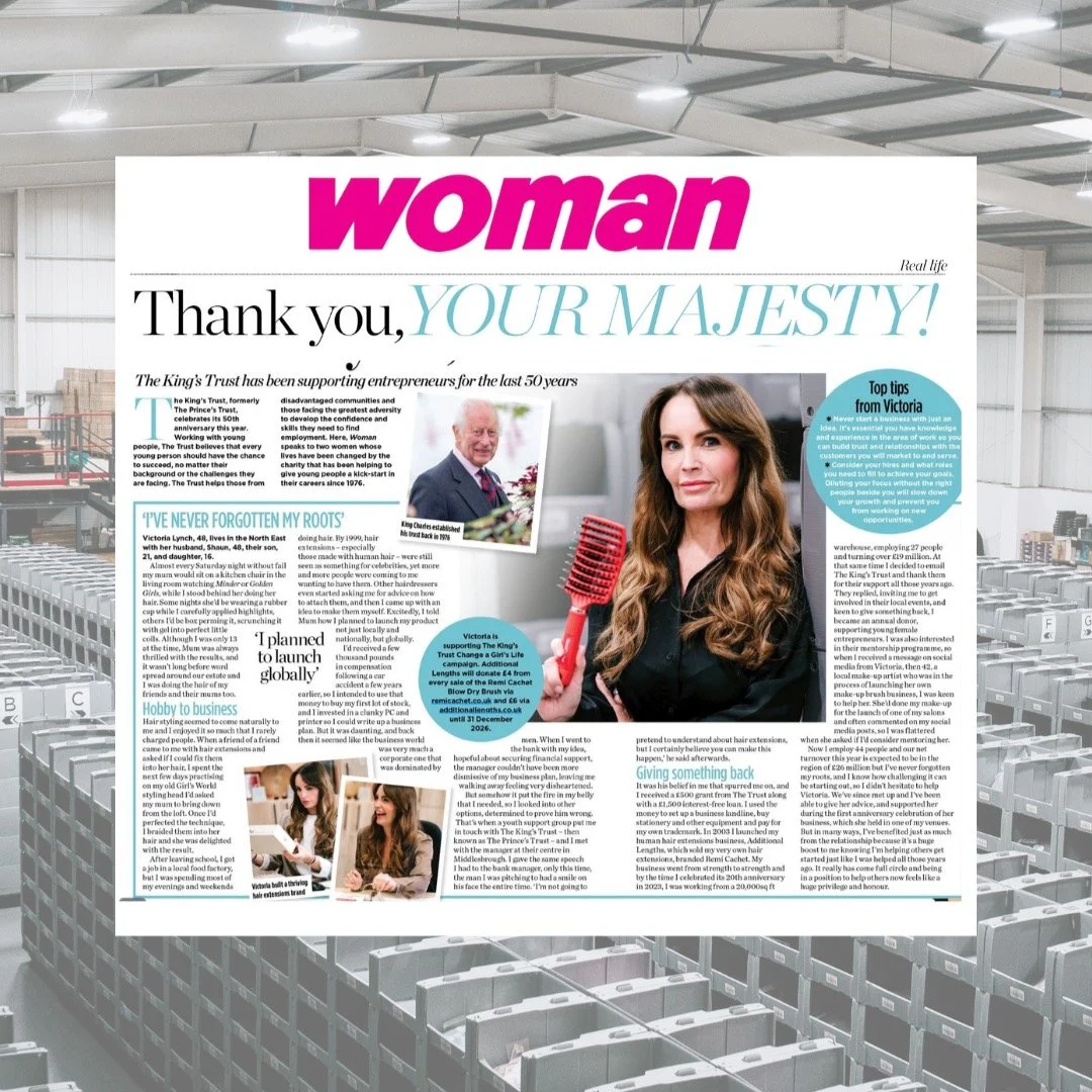 Reflecting on the incredible women shaping the future of the beauty industry 💫

One of them is @victoriaremicachet , founder of @remicachet and @additional_lengths who built the UK&rsquo;s number one professional hair extensions brand from the groun