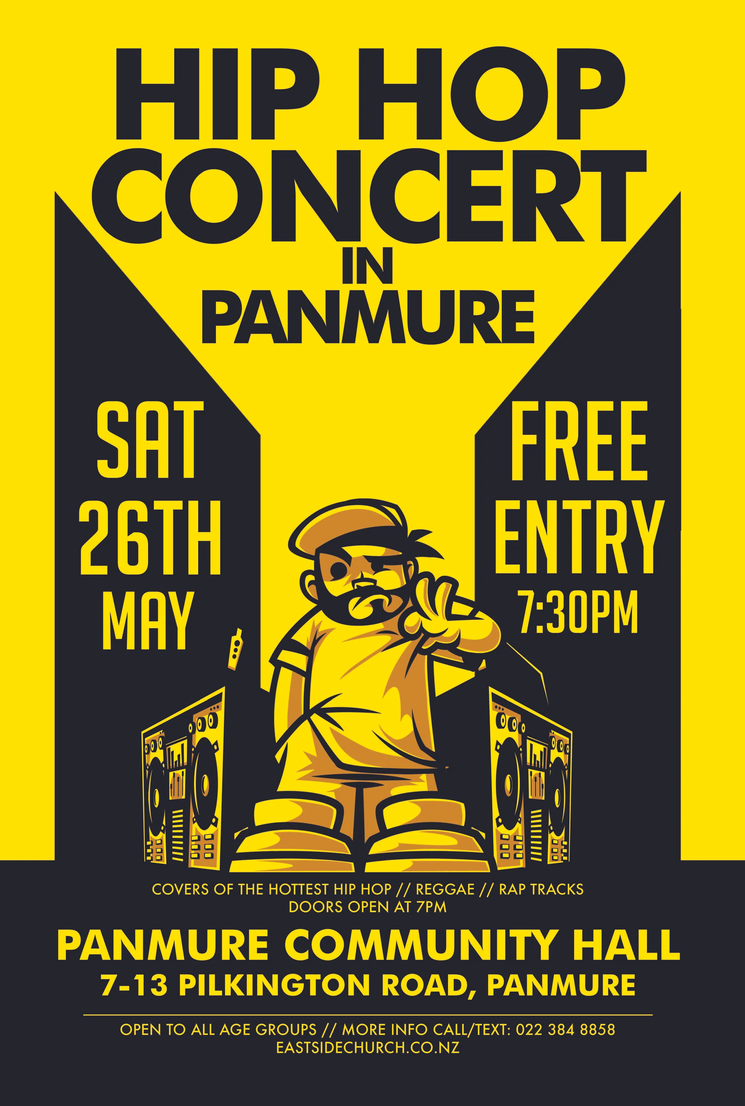 Hip Hop Concert in Panmure