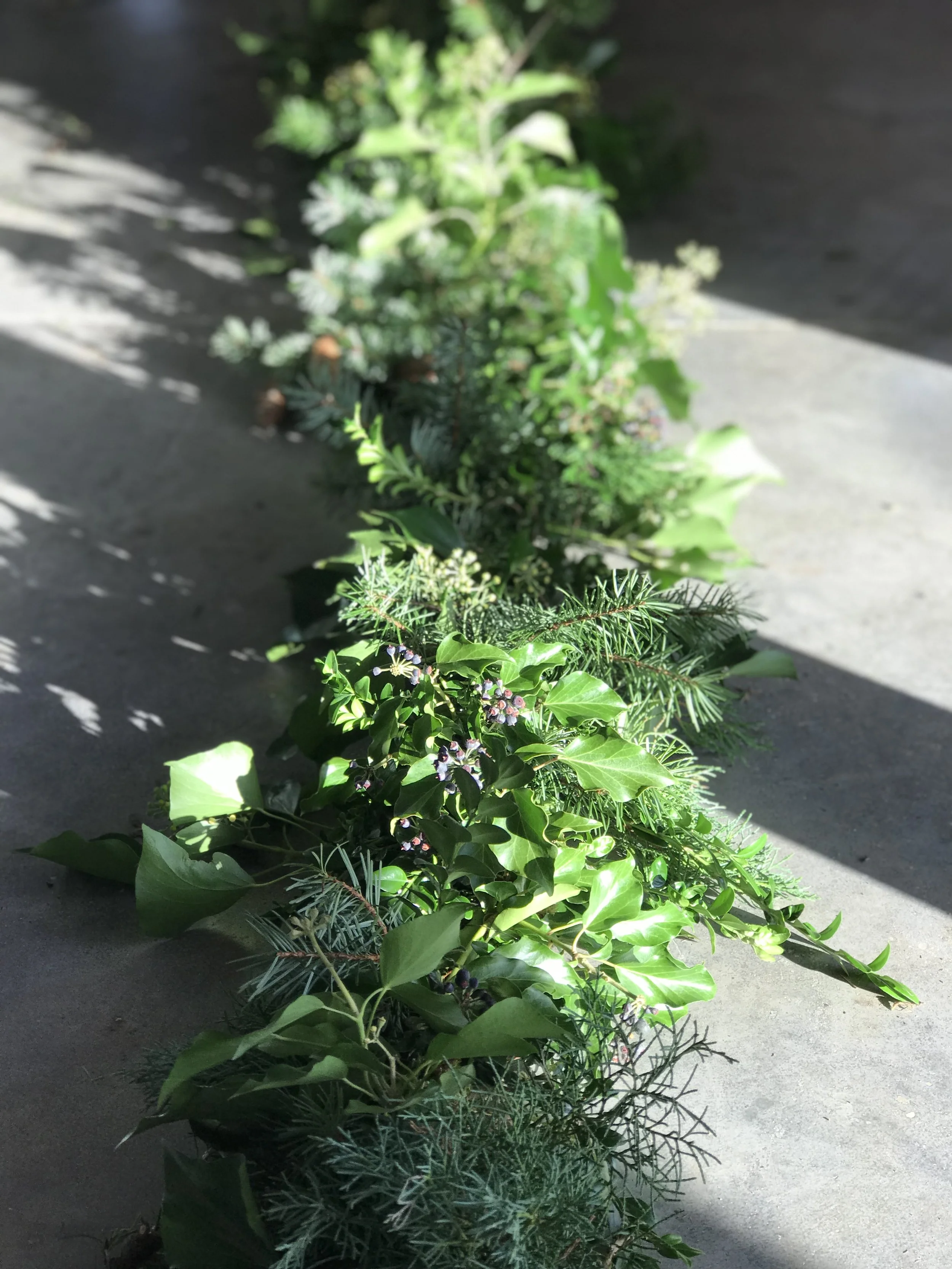 Christmas Garland Workshop £95