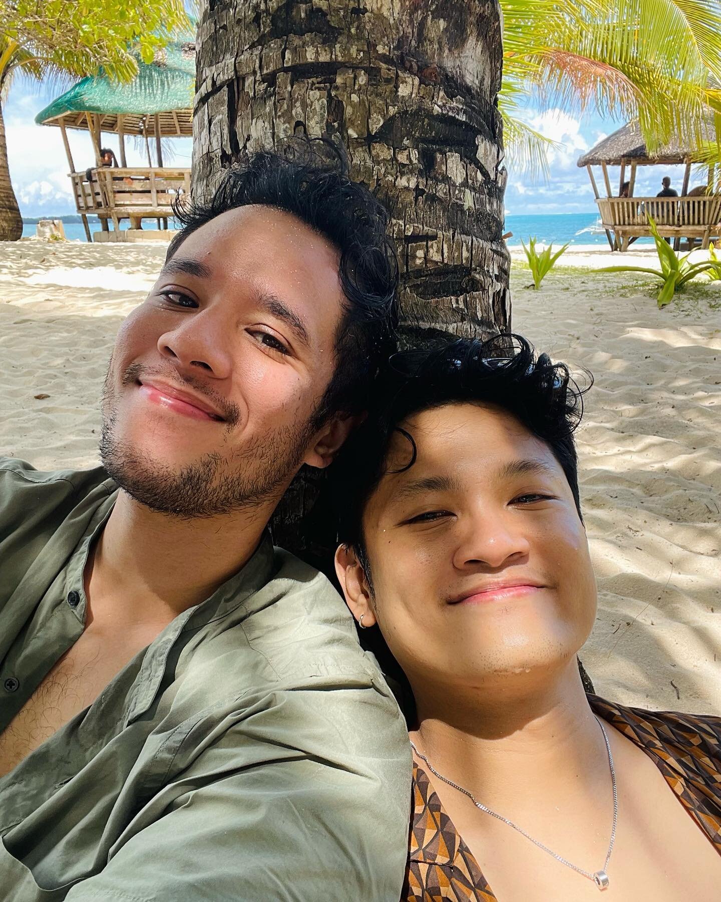 Overheard a local calling us &ldquo;magasawang bayot&rdquo; so I guess that&rsquo;s a good sign. Happy 8th anniversary, @roydsantiago 😘