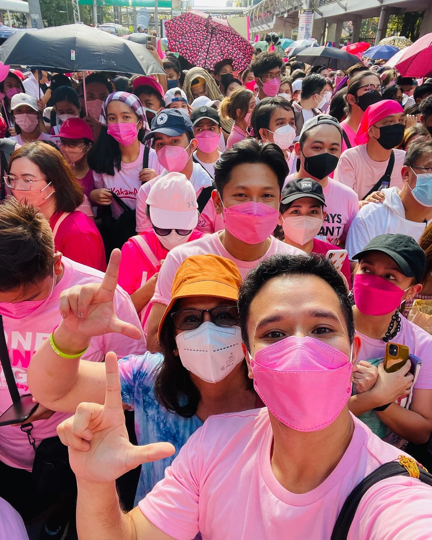 #PasigIsPink (but my mom did not get the memo 😆)