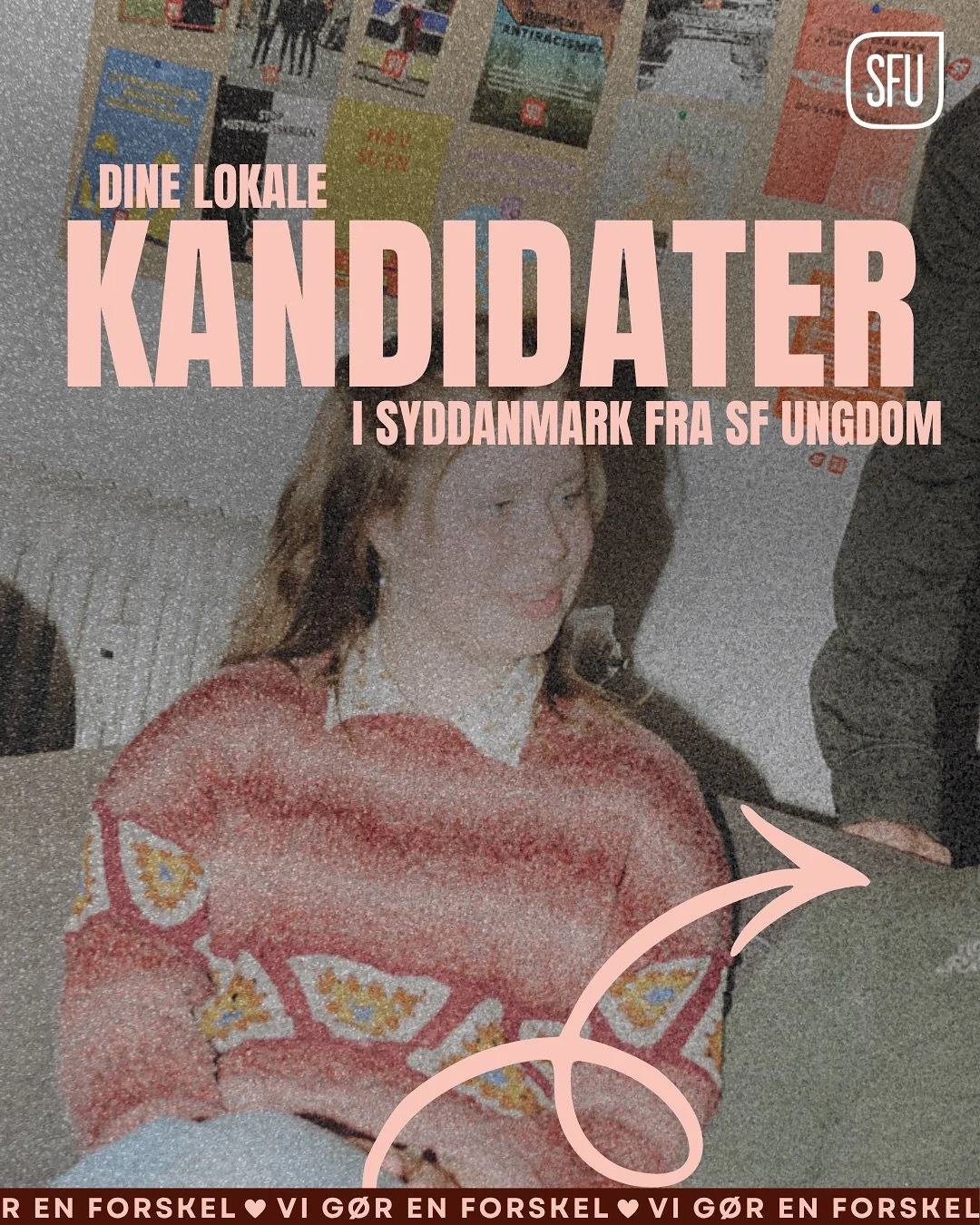 M&oslash;d vores kandidater i Sydanmark!!&lt;3

L&aelig;s mere om SF Ungdoms kandidater p&aring; sfu.dk/hvem-kan-jeg-stemme-paa

Sammen kan vi g&oslash;re en forskel ❤️ Stem SF Ungdom