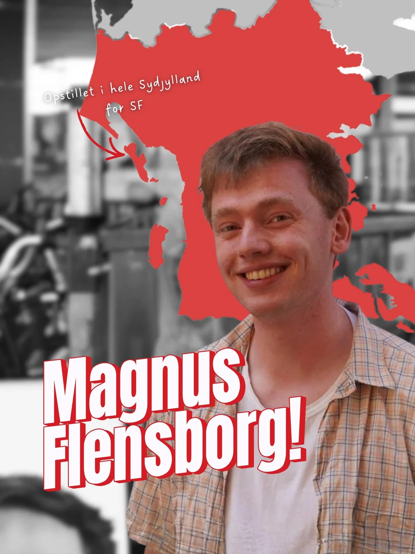 Bor du i Sydjylland? Stem p&aring; @magnusflensborgsf ❤️