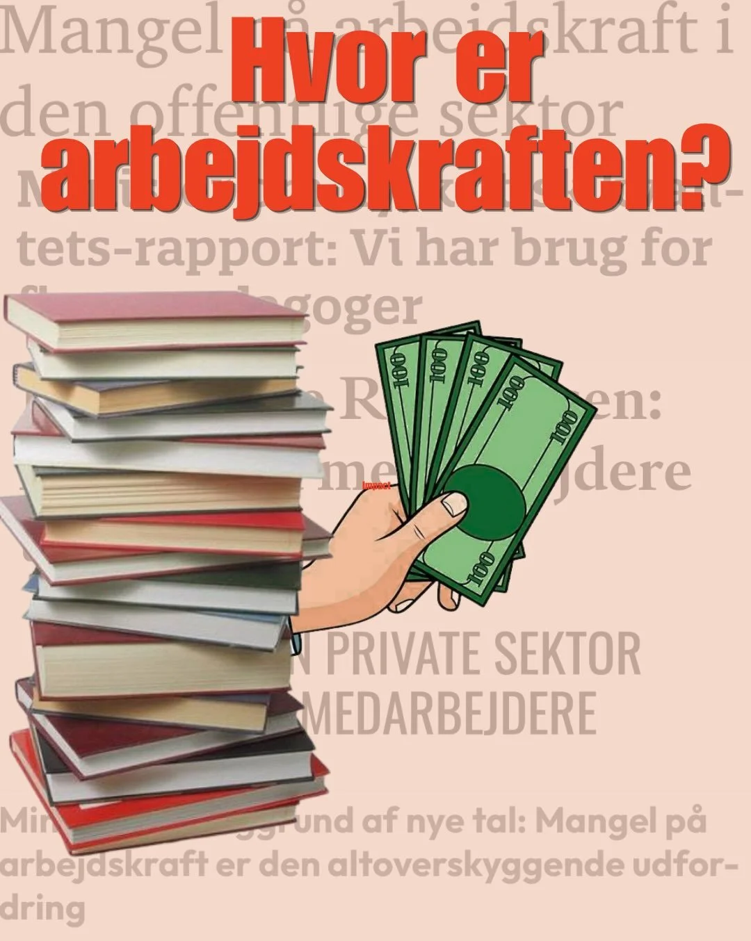 De borgerlige politikere og erhvervslivet r&aring;ber altid om at der skal mere arbejdskraft. Men:

Hvorfor har man ladet priserne stige p&aring; offentlig transport, husleje og mad?👀

Hvorfor har man ikke &oslash;get SU&rsquo;en, n&aring;r alt ande