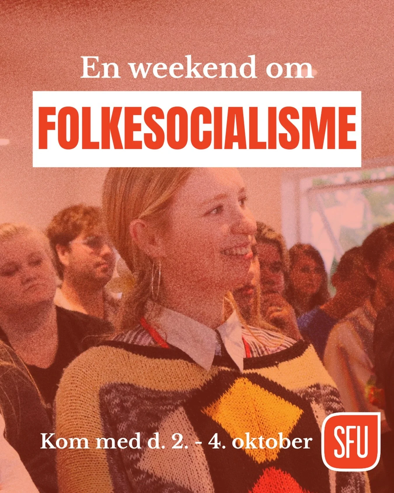 Kom med til en weekend om folkesocialisme❤️

Hvad betyder det egentlig at v&aelig;re folkesocialist i 2026? Vi samler alle unge socialister og feminister til en weekend d. 2.- 4. Oktober❤️

S&aring; kom med❤️ Det er i N&oslash;rresundby d. 2. - 4. ok