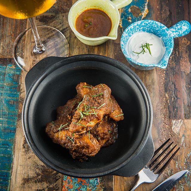 After work snacks? Our vindaloo chicken wings is right on spot to pair along with a nice chilled glass of beer or even to pair with one of our signature cocktails! Don&rsquo;t forget, 20% off on our signature cocktails tonight!