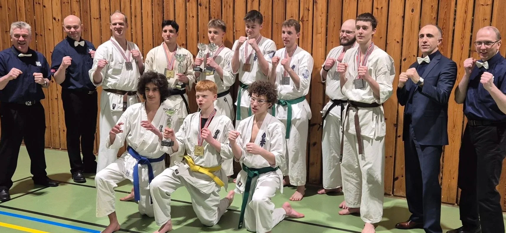 Gull, sølv og bronse til Gandsfjord Karateklubb under NM