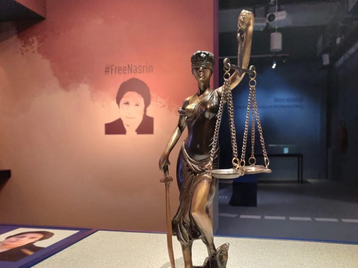 "Be brave" like Nasrin