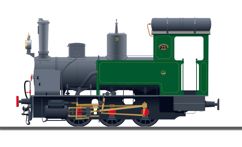  Locomotora Berga 31 