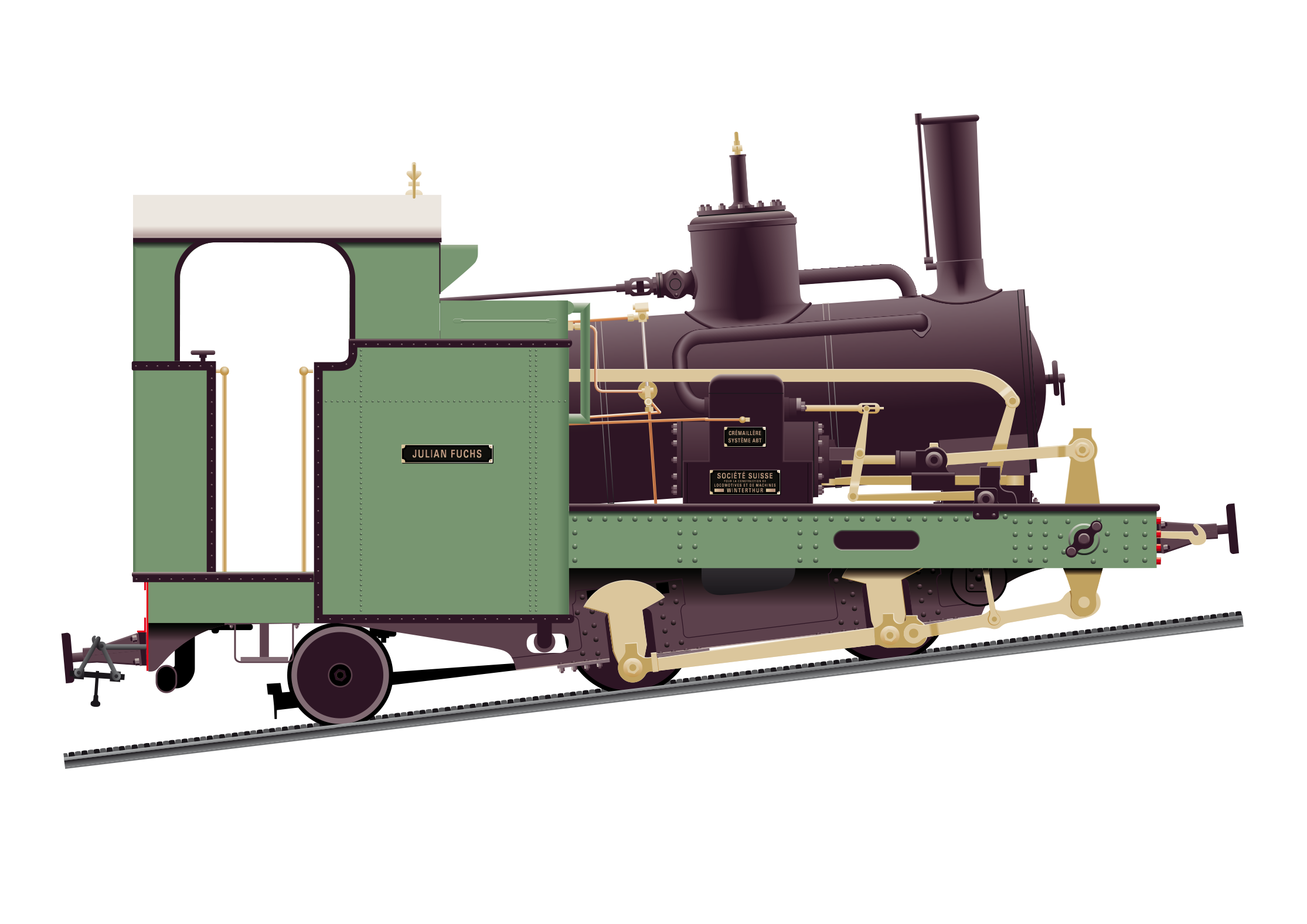  Locomotora Julian Fuchs "La Geperuda" 