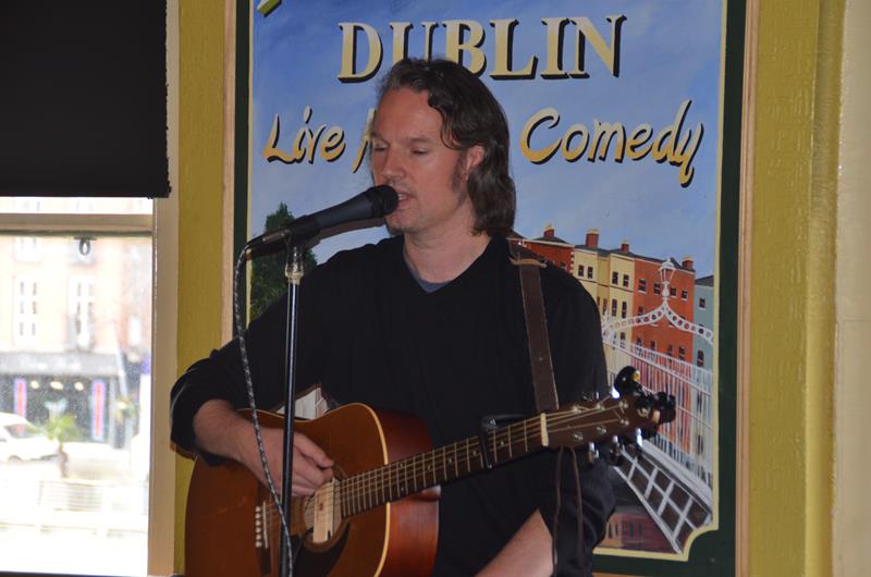 Musician at a Singalong activity