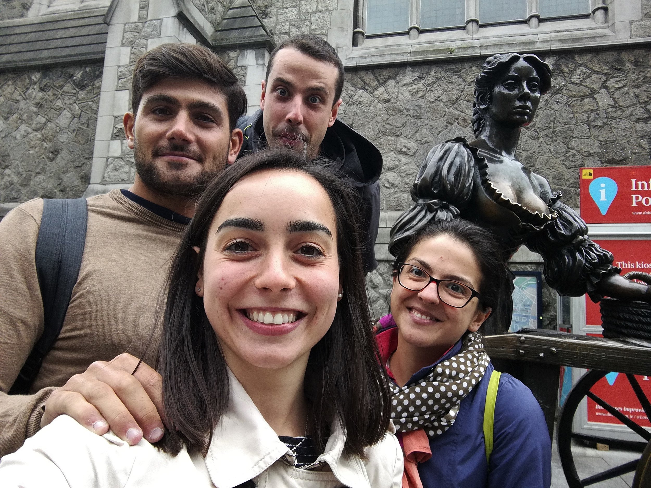 Adult students and Molly Malone