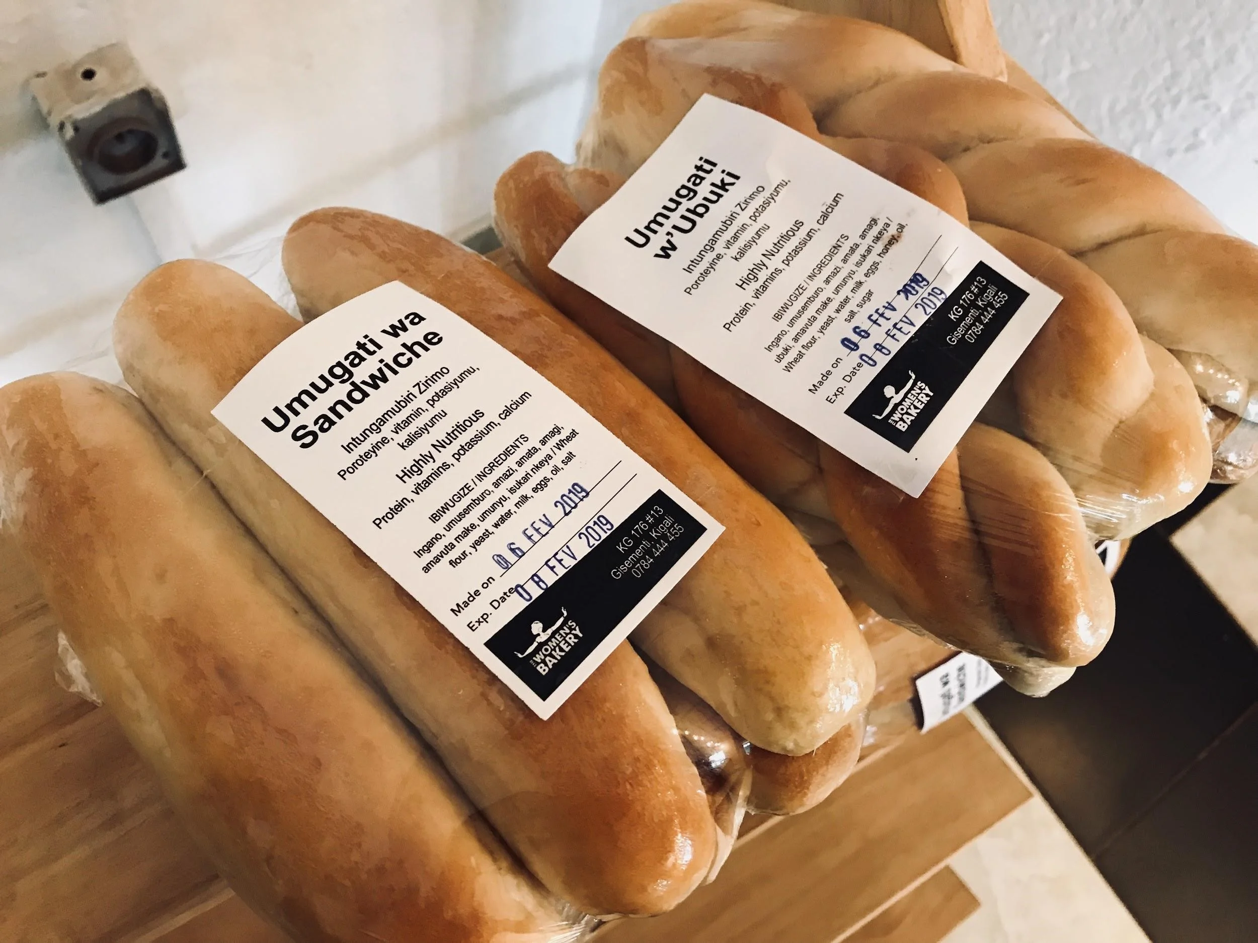 Highly nutritious bread that women sell at the Kimironko market
