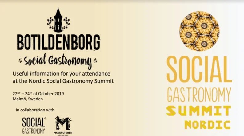 Botildenborg organizes the first Nordic Social Gastronomy Summit