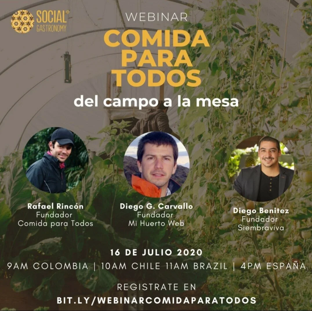 Community Webinar with Comidas Para Todos