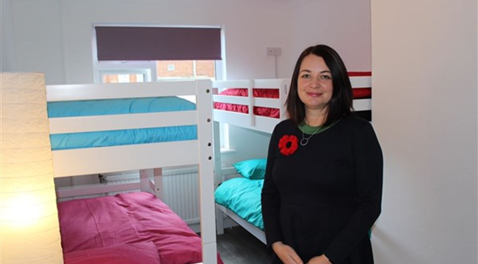 Exeter City Council opens new Homeless Night Shelter at Greendale’s Magdalen Street Property. 