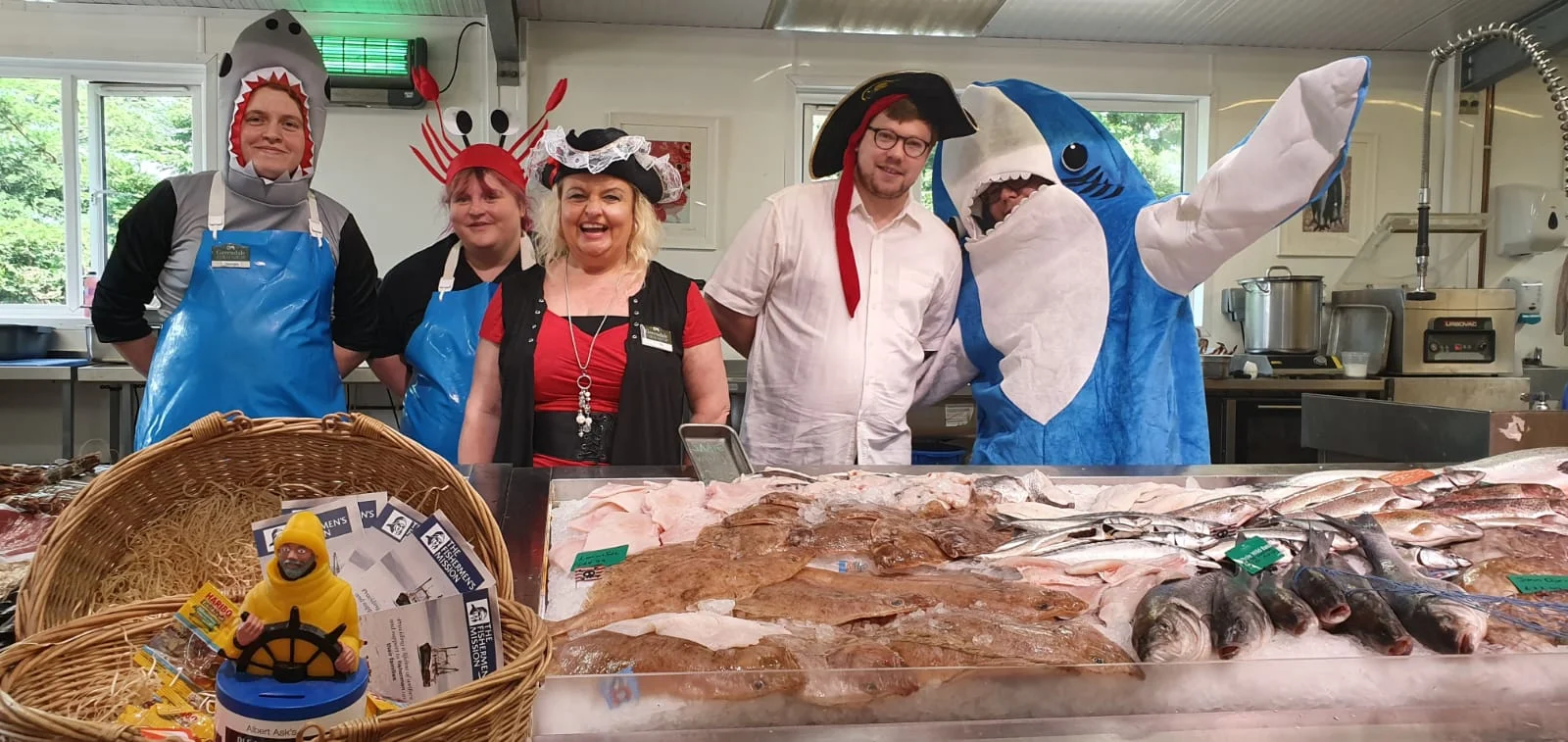 Greendale Farm Shop Fishmongers Raises Money For Fishermen's Mission