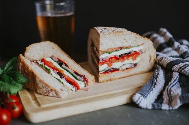 IS IT PICNIC TIME?

Pan Bagnat is an impressive-looking centrepiece for a lazy summer lunch, and makes a great picnic, too; you can slice and re-wrap it before you go, or take a breadboard and knife and slice it when you&rsquo;re ready. 
#picnic #pic