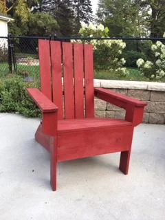 Set of Adirondack Chairs built and donated by our very giving Tom and Kathy Nugent.