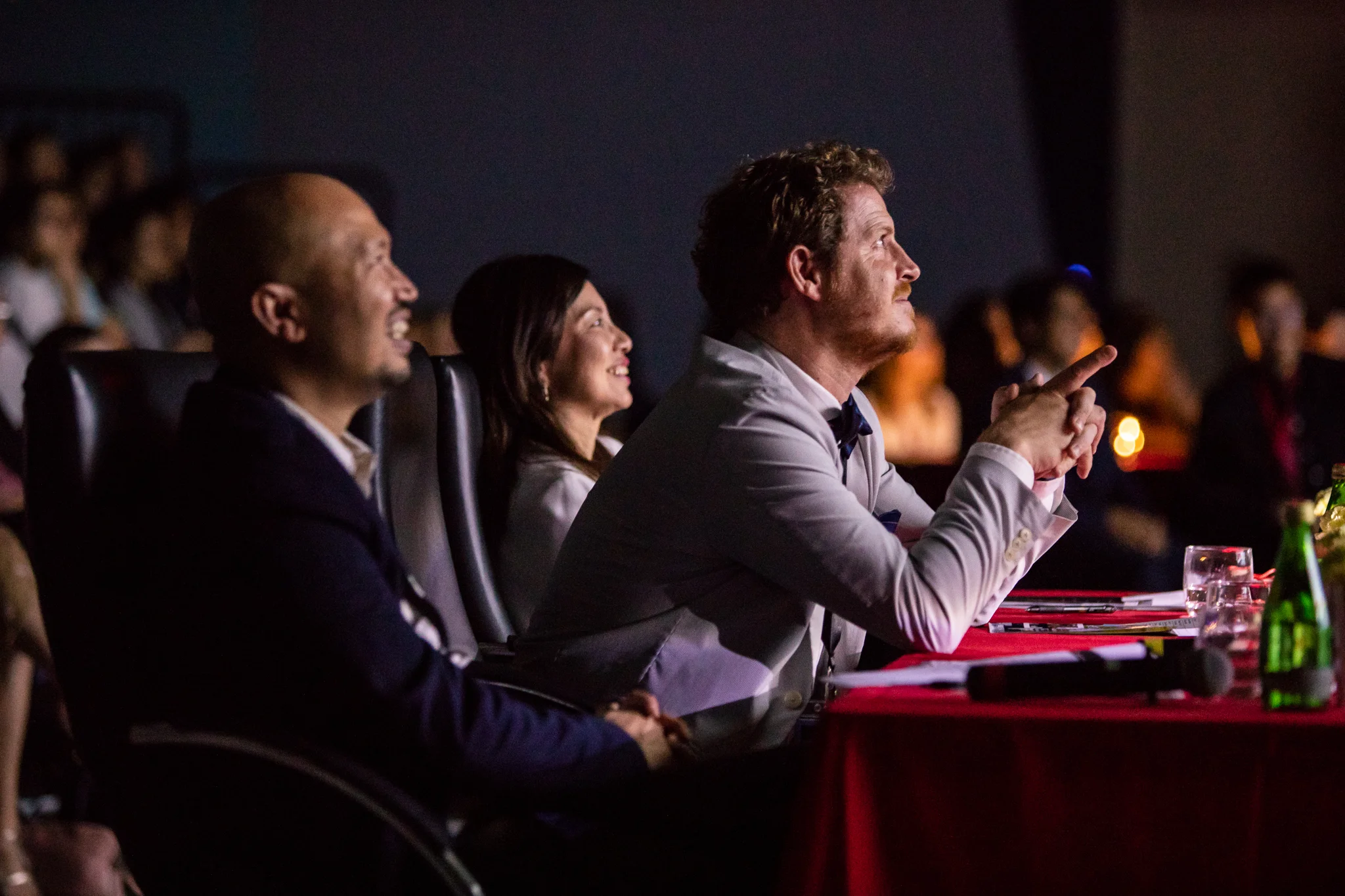 AAYFF 2018 Jury: Doreen Neo – HBO – Garon Dea Silva and Disney – Tom Batchelor