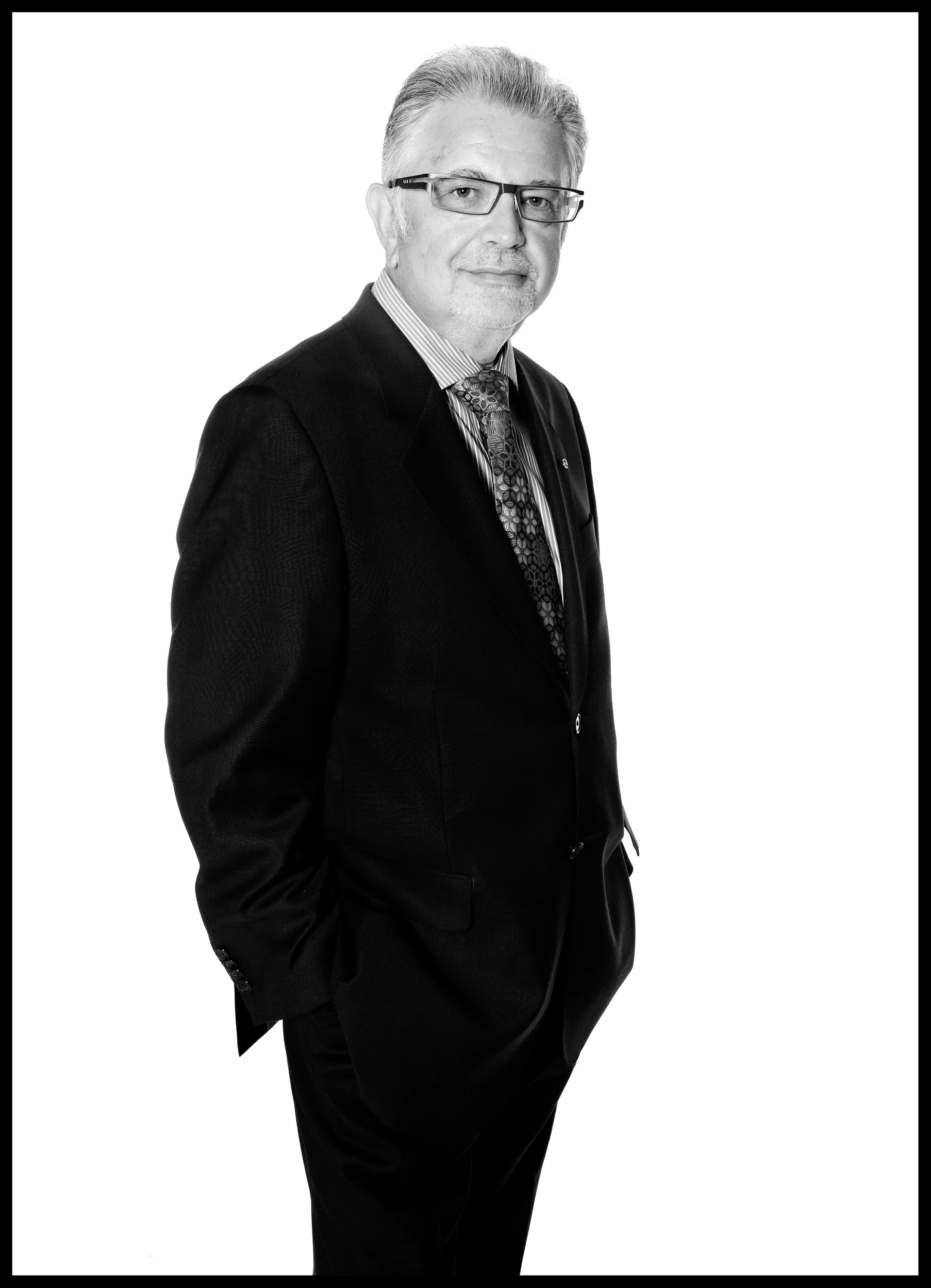 businessman in a suit portrait