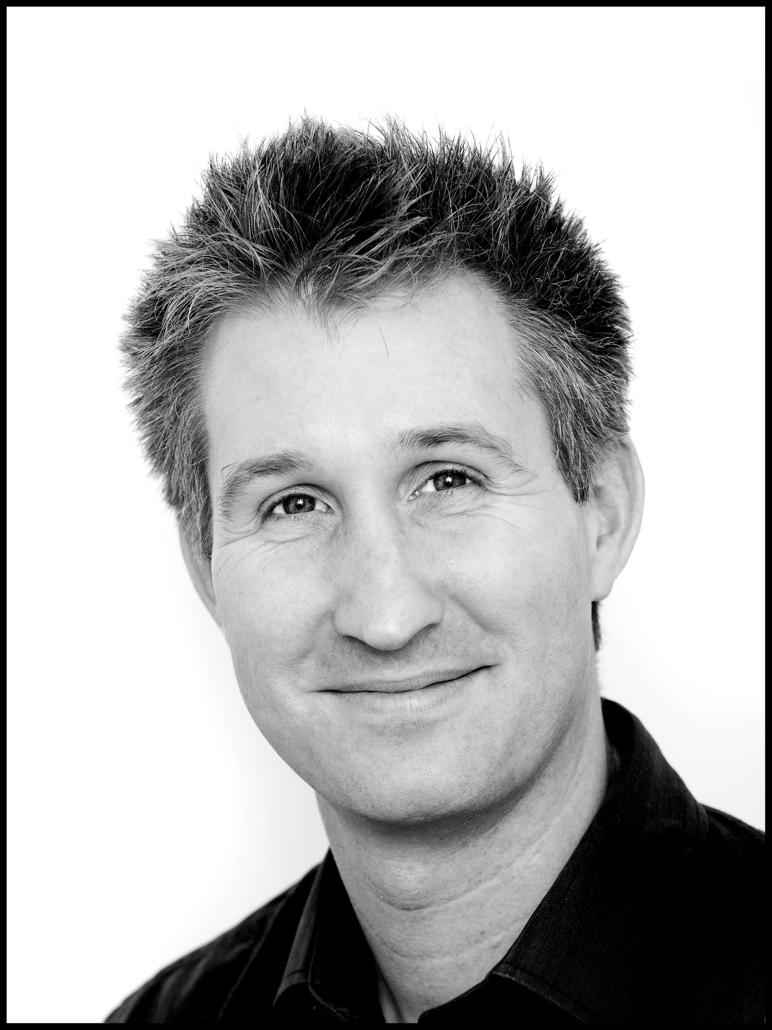 happy corporate man smiling portrait