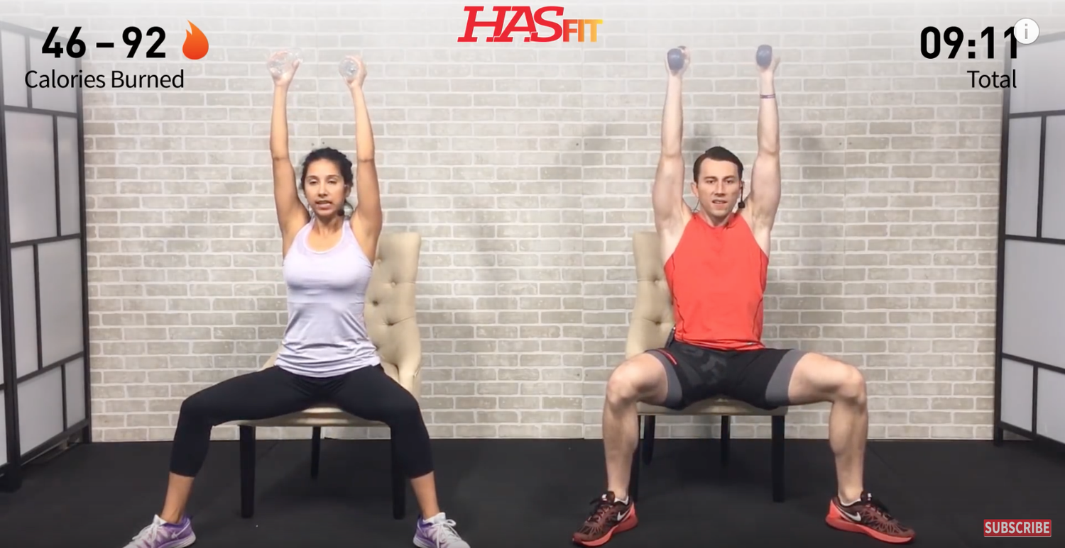 Burn Calories Exercise In Office Chair To Reduce Tummy Reduce