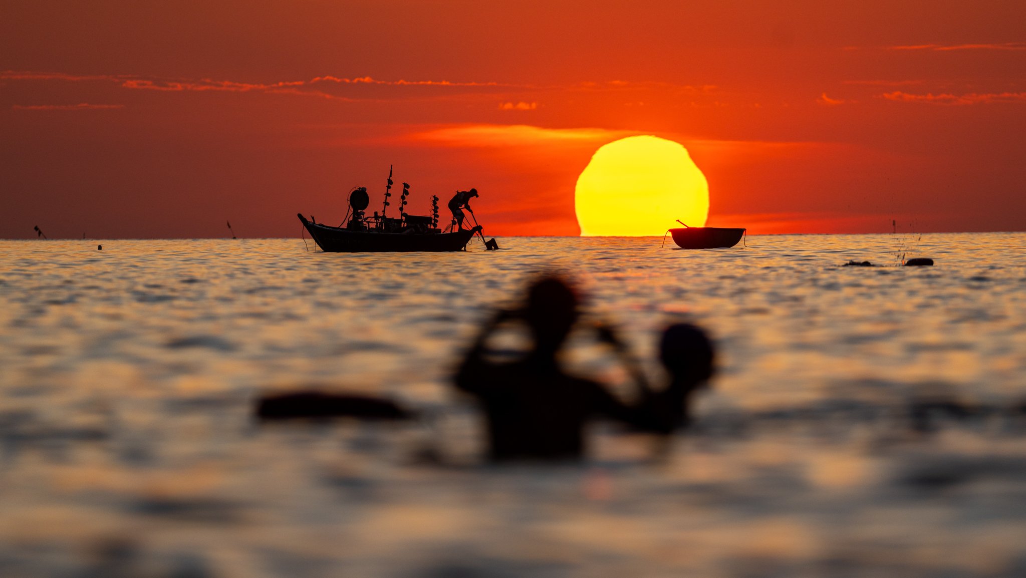 My Khe Beach at Da Nang, Vietnam. Shot with the Sony 100400 F.4.5 GM
