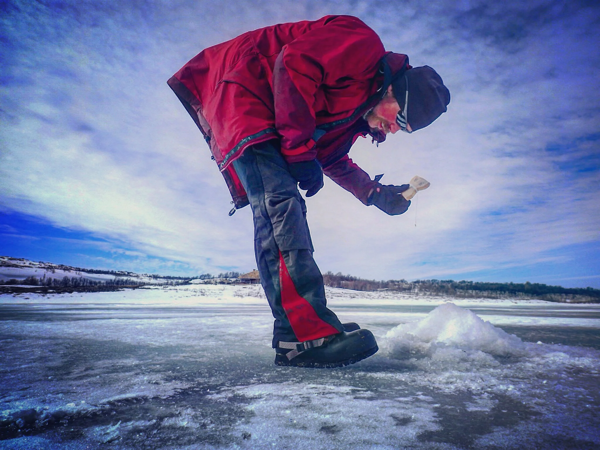 Flott tid i fjellet for is-fiske!