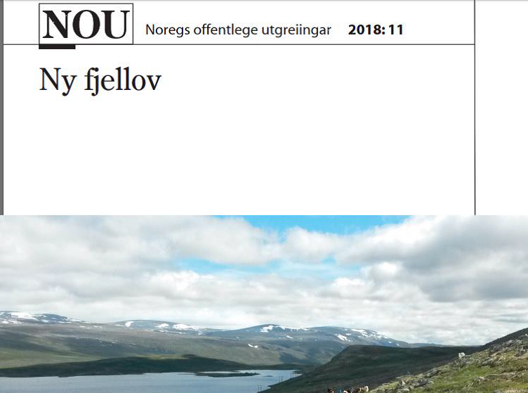 Høring:  Ny Fjellov.